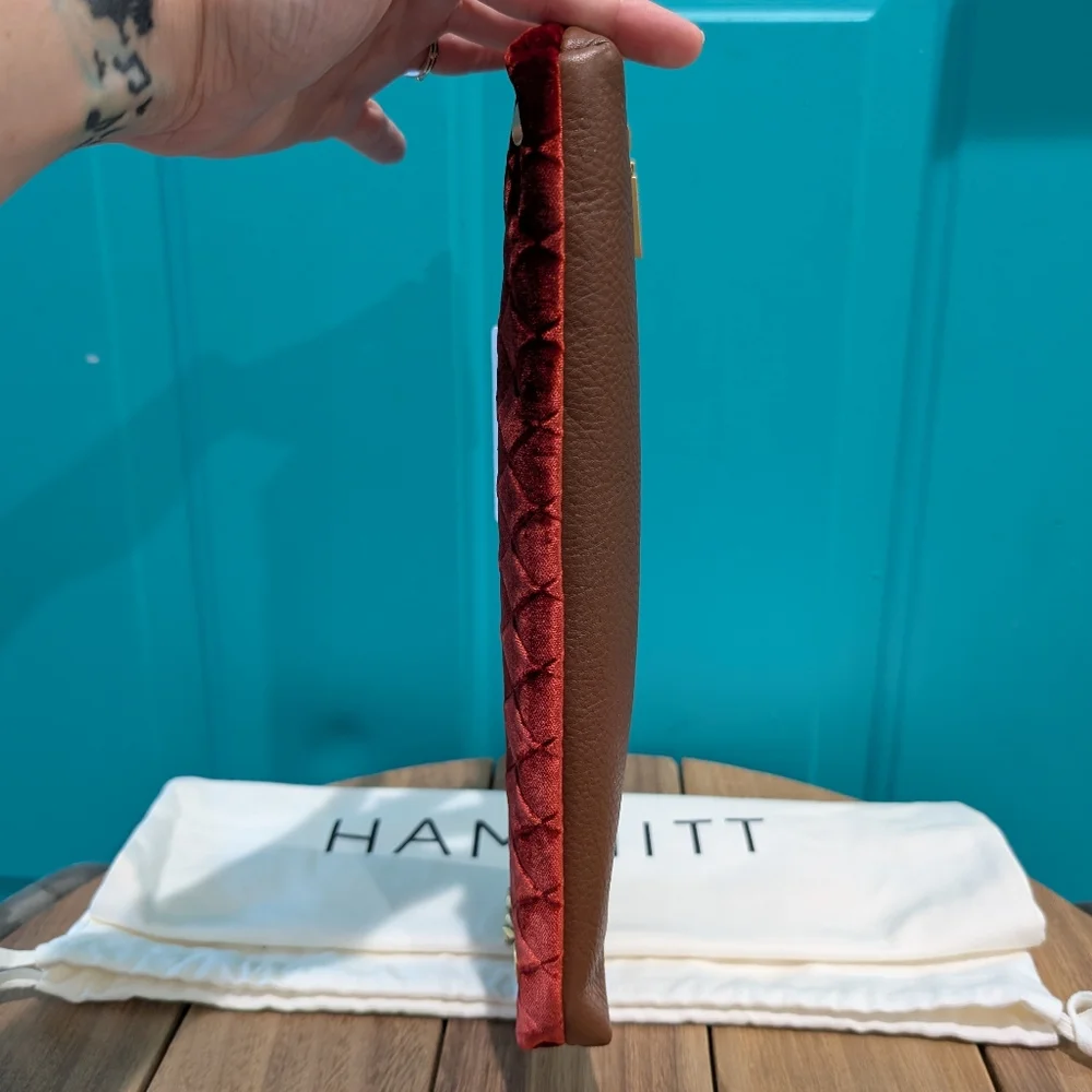 NWT Hammitt Monarch Velvet Invitation Clutch - Picture 8 of 11